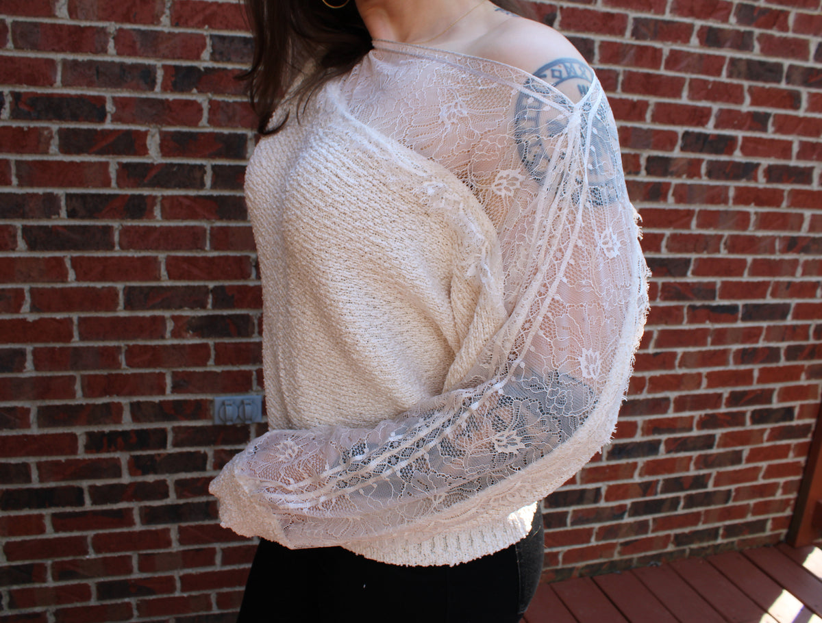 Angelina Lace Sweater