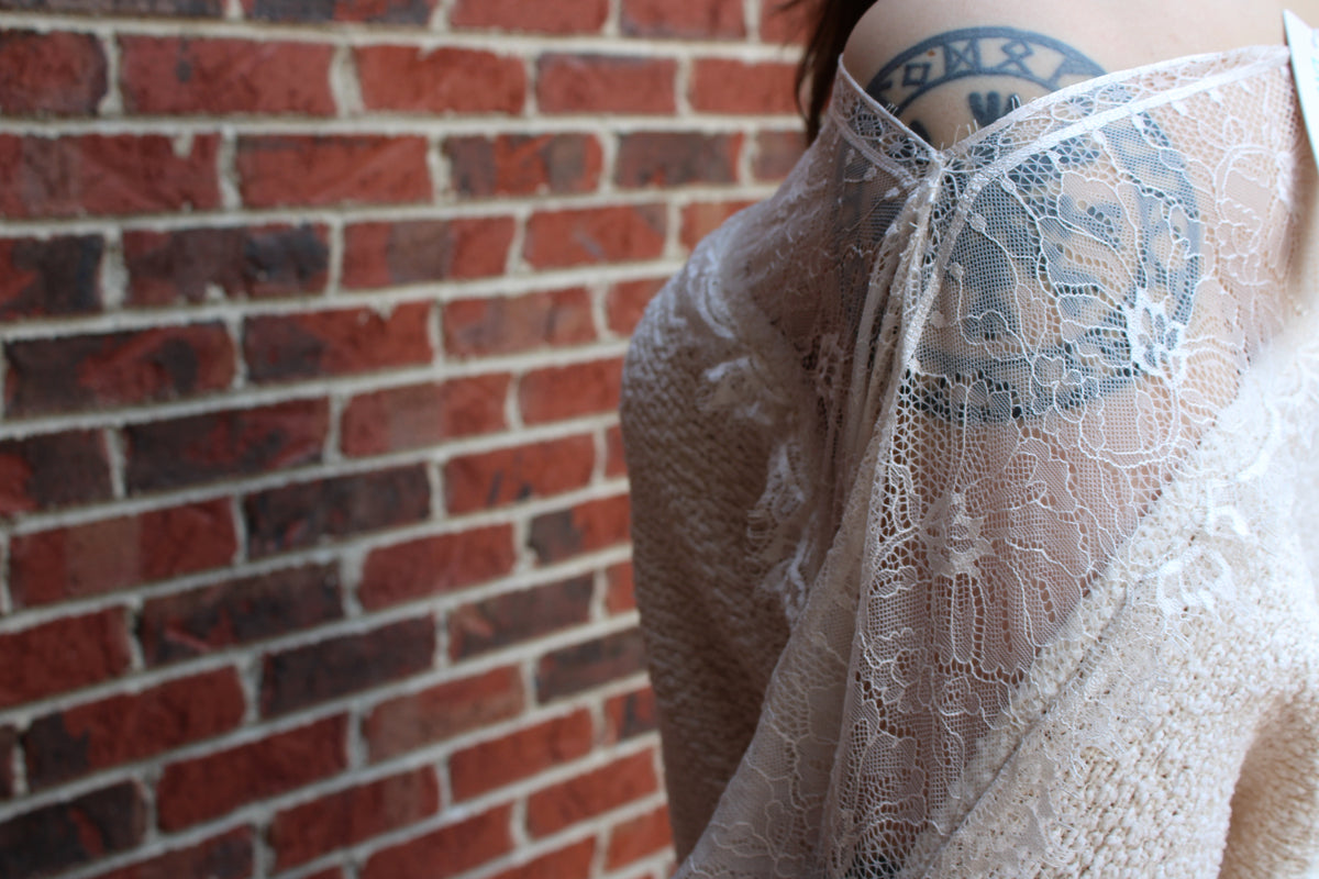 Angelina Lace Sweater