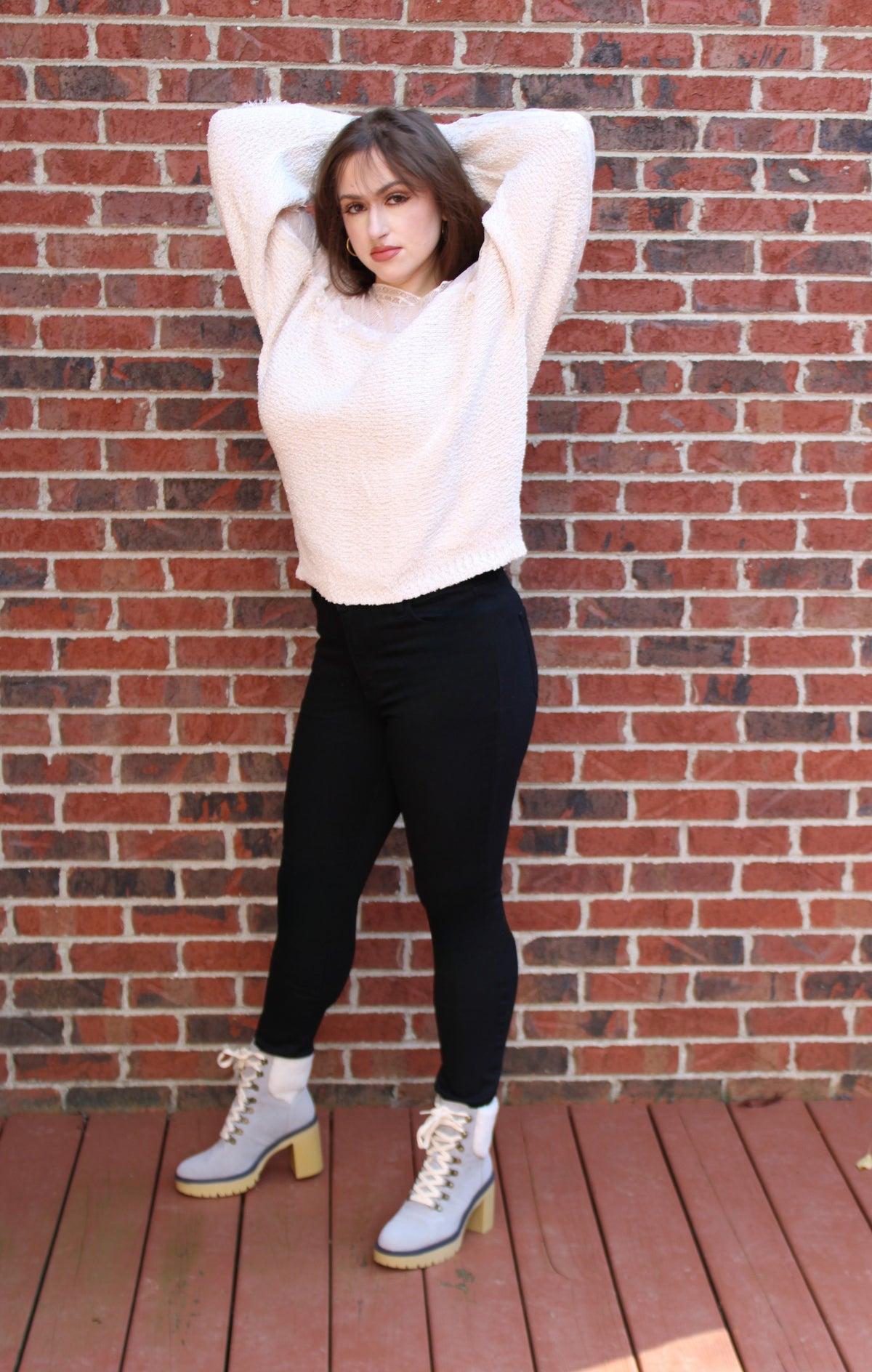 Angelina Lace Sweater