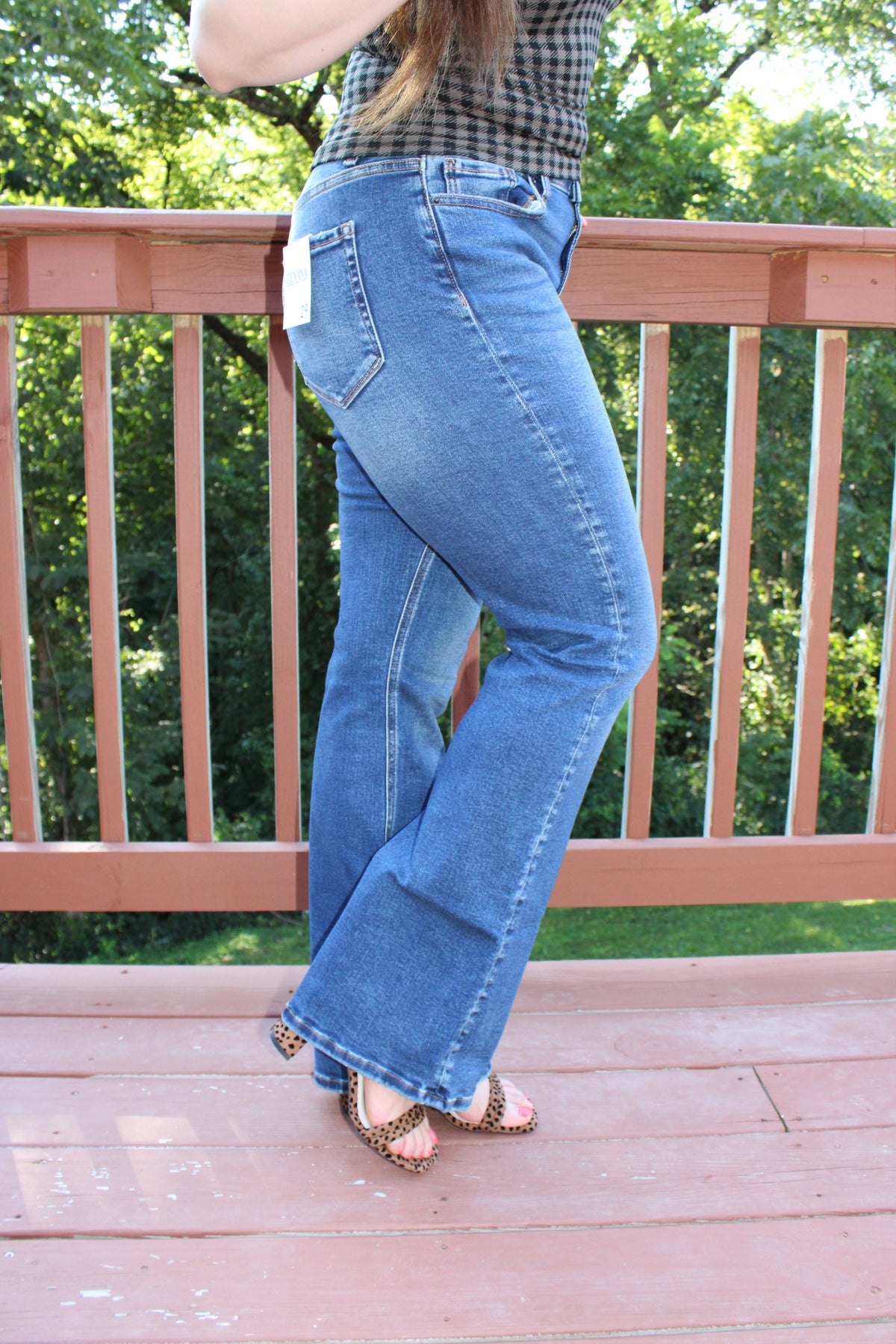 Hallie Dark Wash Bootcut Jeans