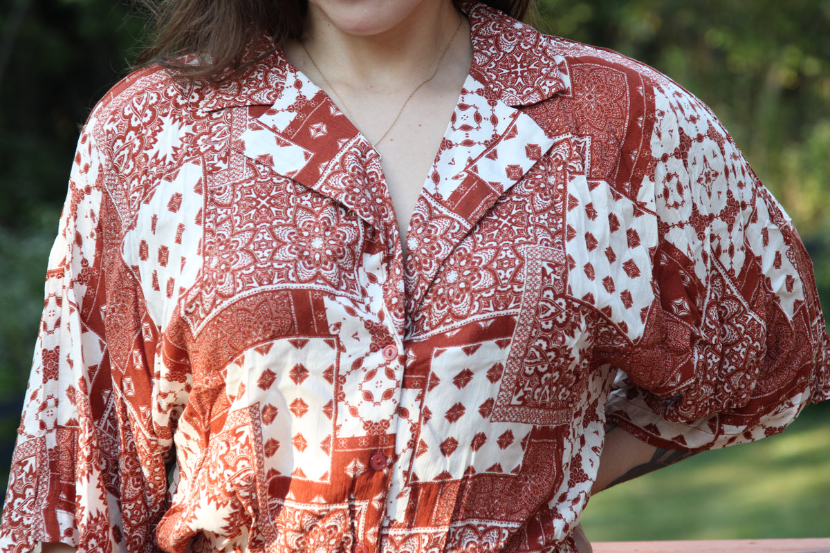 Justina Boho Romper