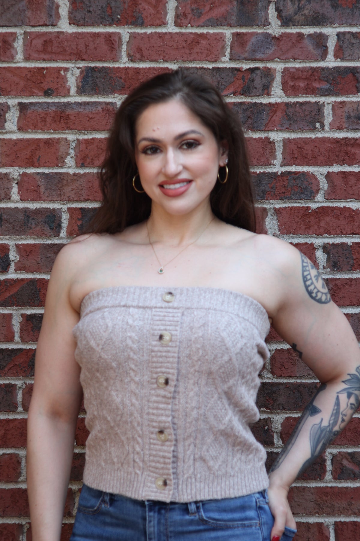 Sylvia Tube Sweater Top