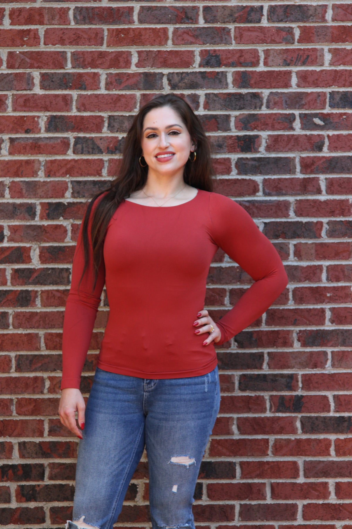 Mia Boatneck Top