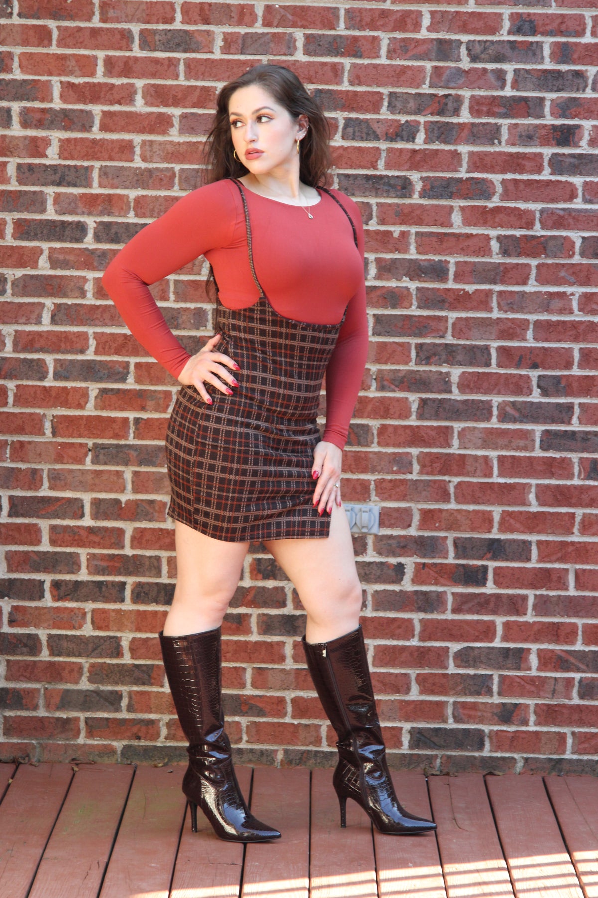 Jenna Suspender Dress