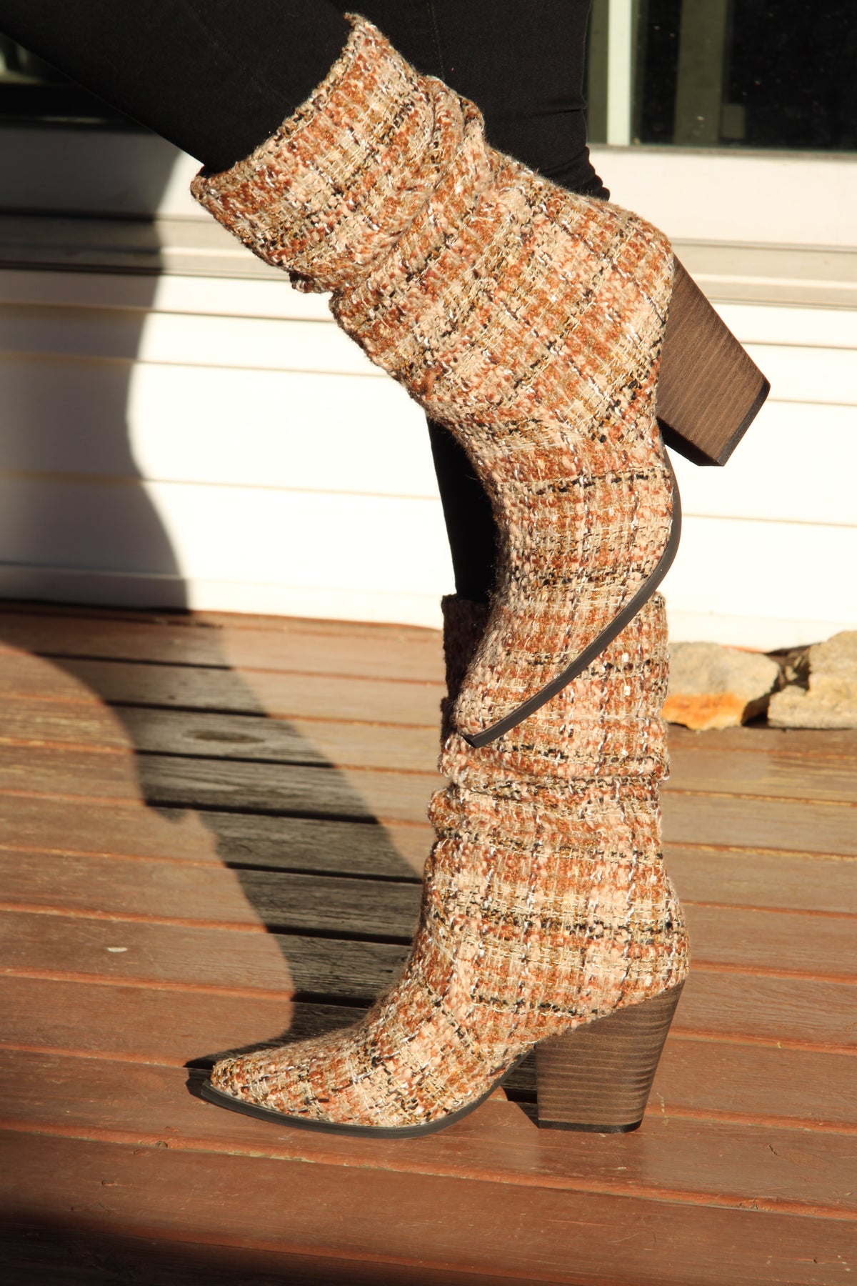 Hudson Tweed Boots