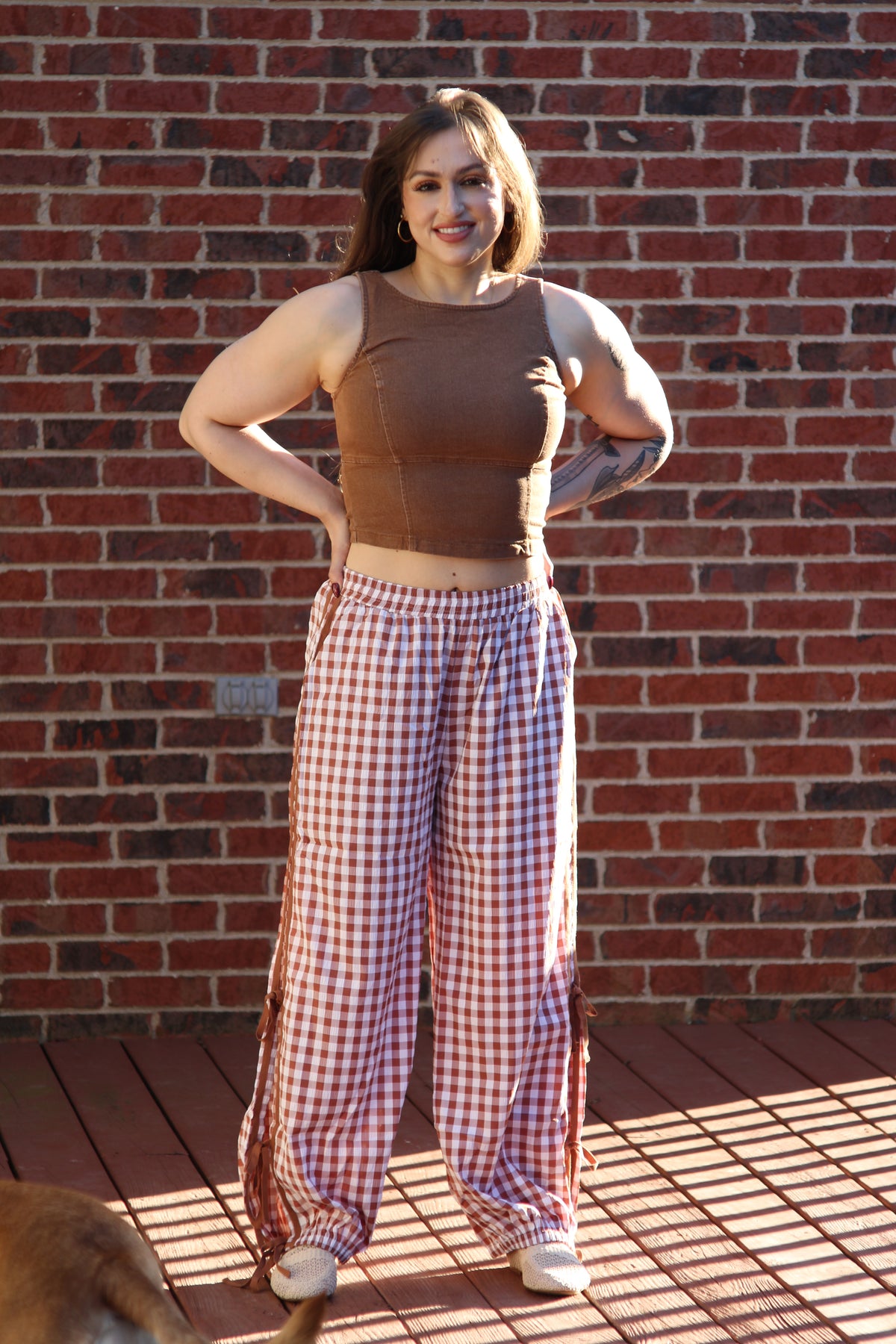 Adelaide Bow Tie Cargo Pants