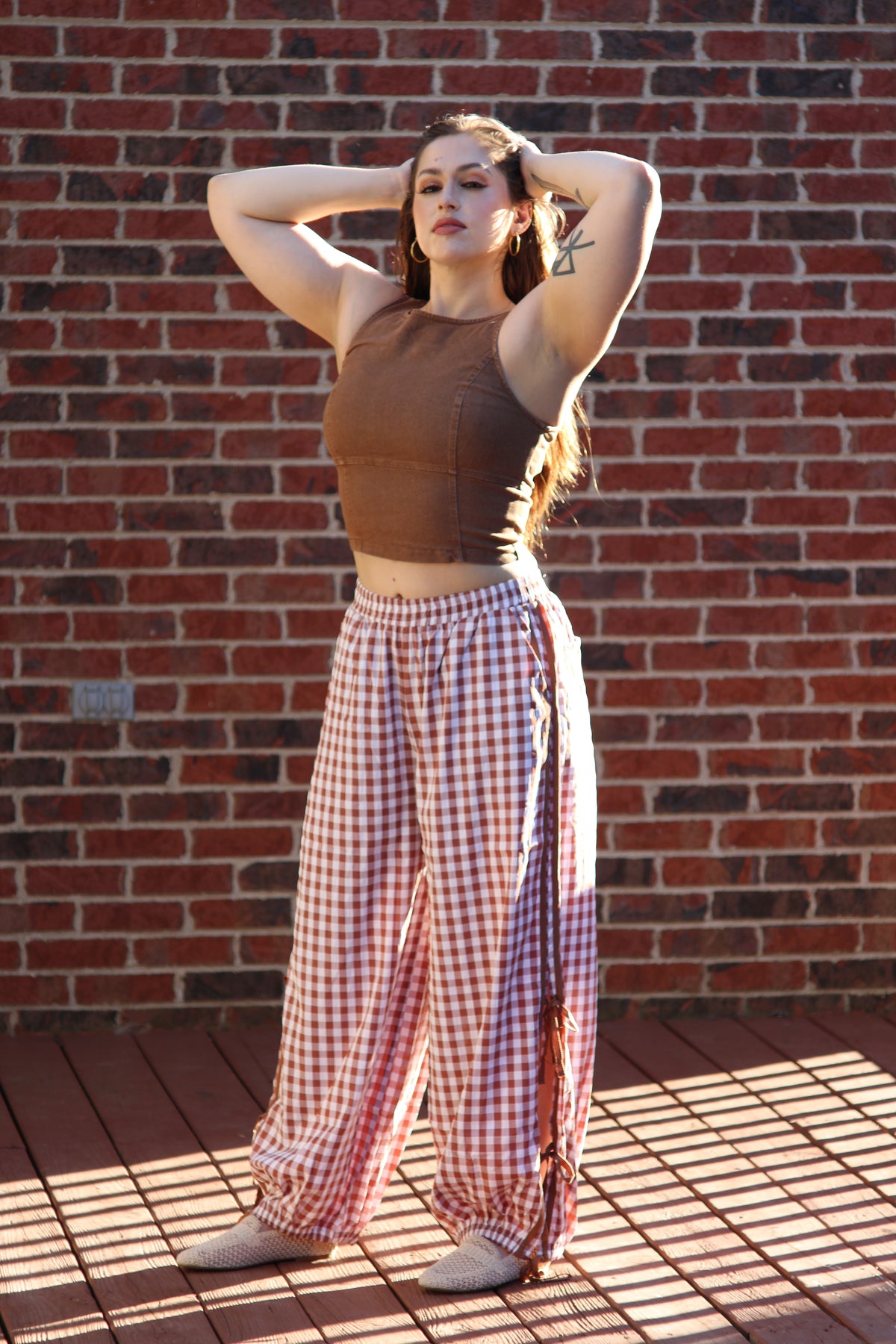 Adelaide Bow Tie Cargo Pants