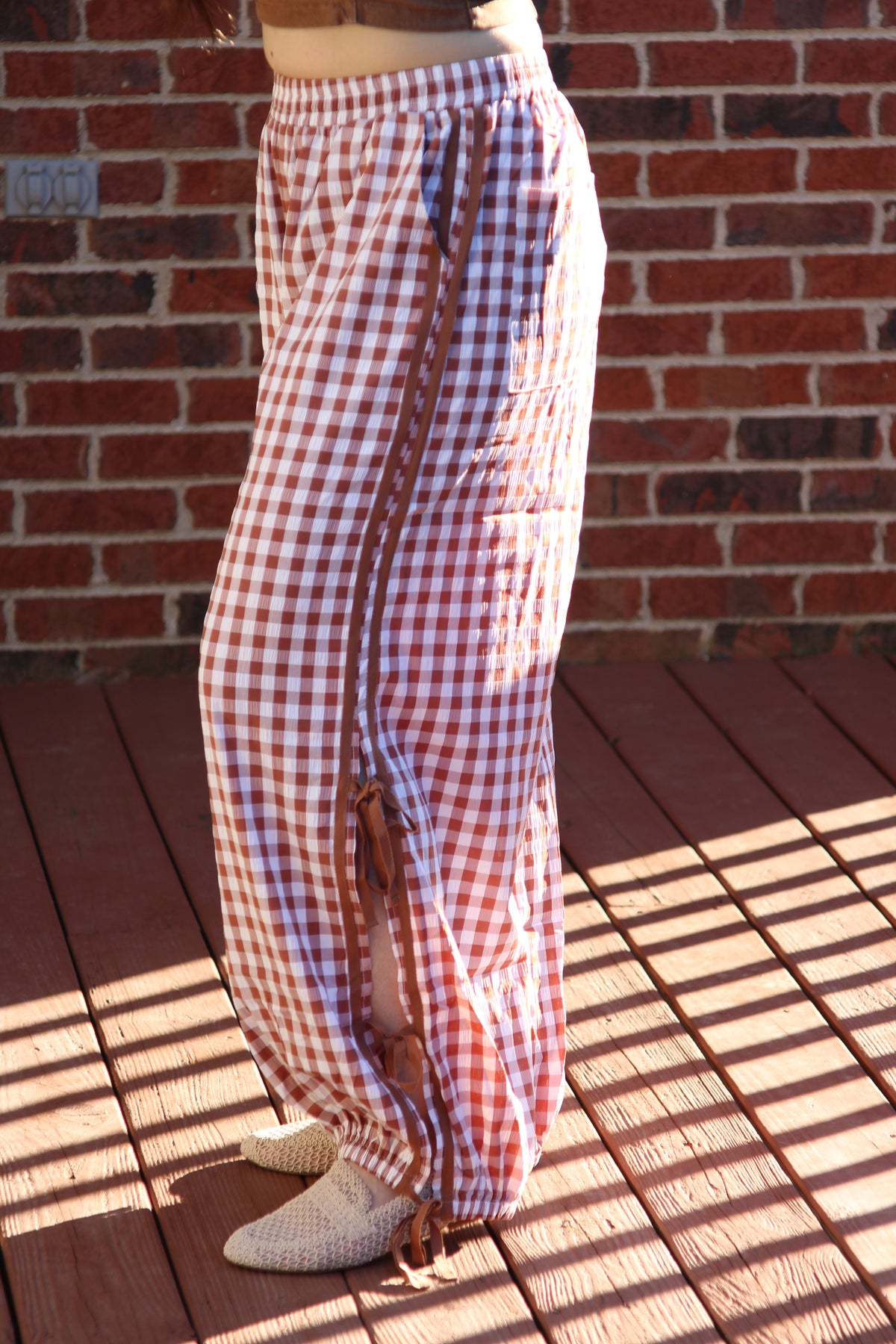 Adelaide Bow Tie Cargo Pants