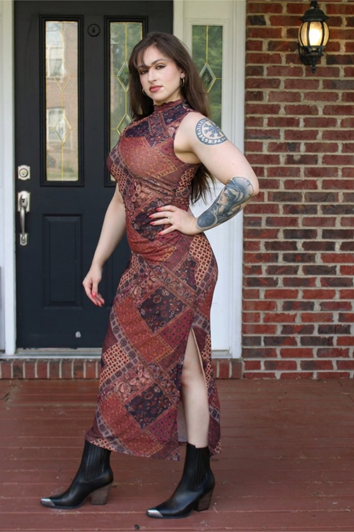 Isla Sleeveless Midi Dress