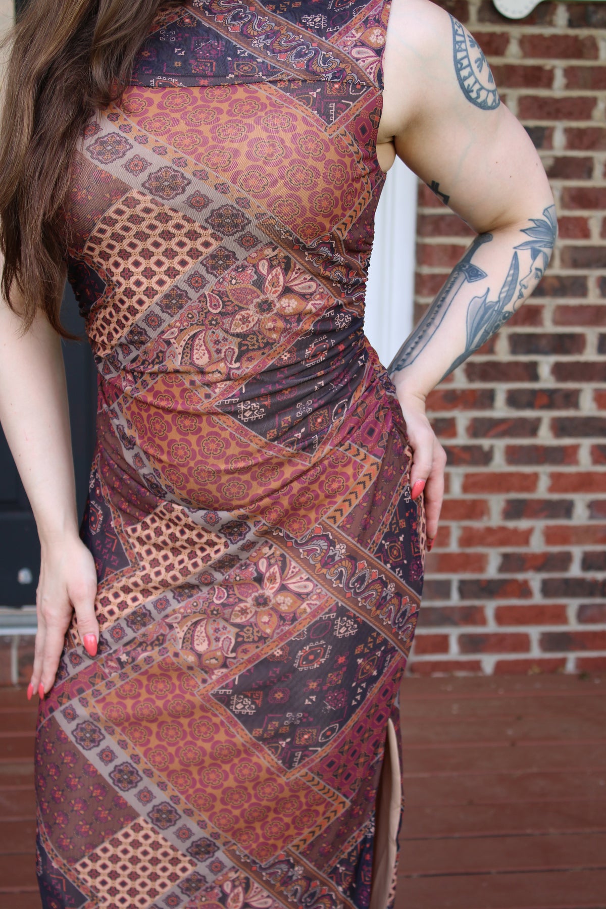 Isla Sleeveless Midi Dress